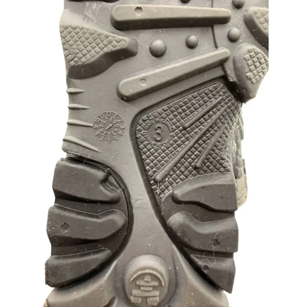 Kamik Kid's Boy's Snowcoast Boots Gray / Neon Yellow Size 3